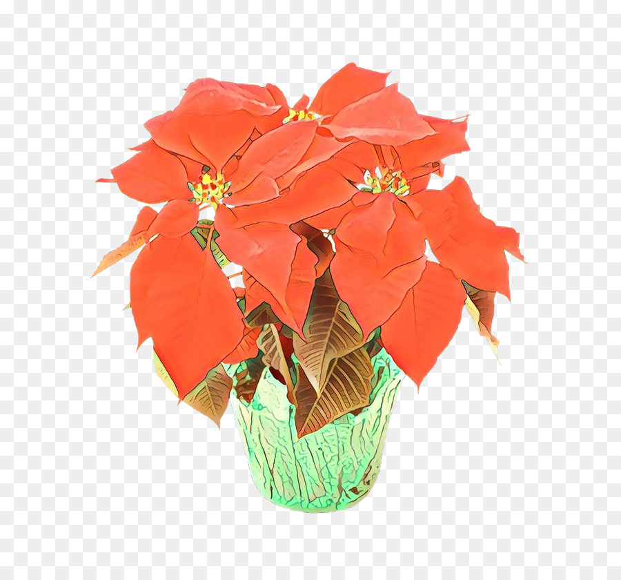 Fleur，Orange PNG