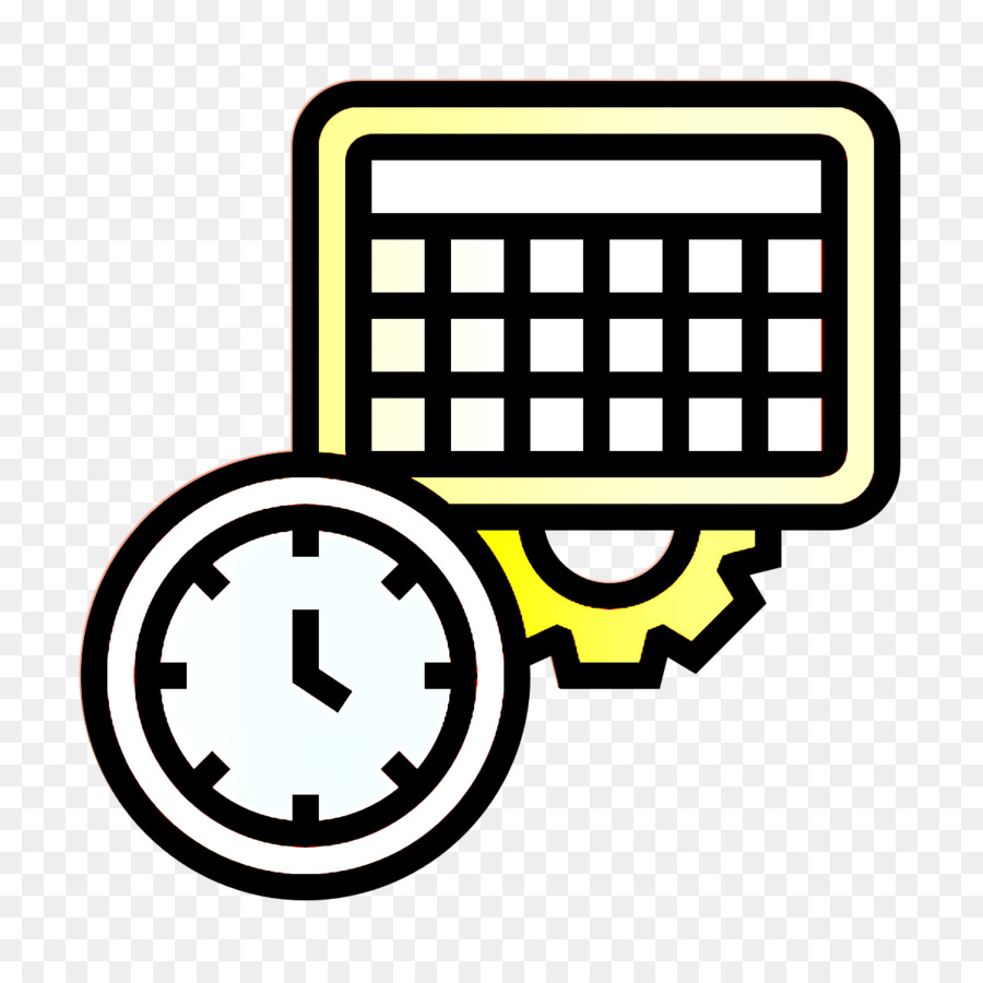 Horloge Et Calendrier，Calendrier PNG