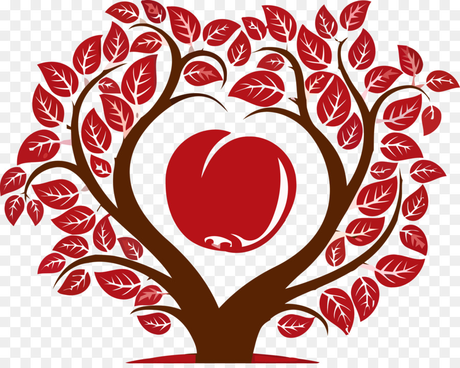 Arbre Coeur，Amour PNG