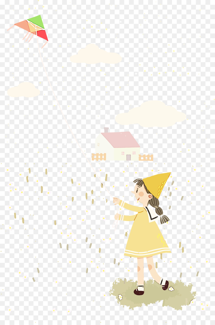 Dessin Animé，Parapluie PNG