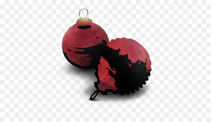 Rouge，Ornement De Noël PNG