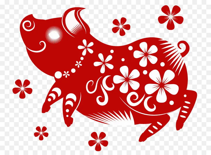 Cochon Décoratif，Art PNG