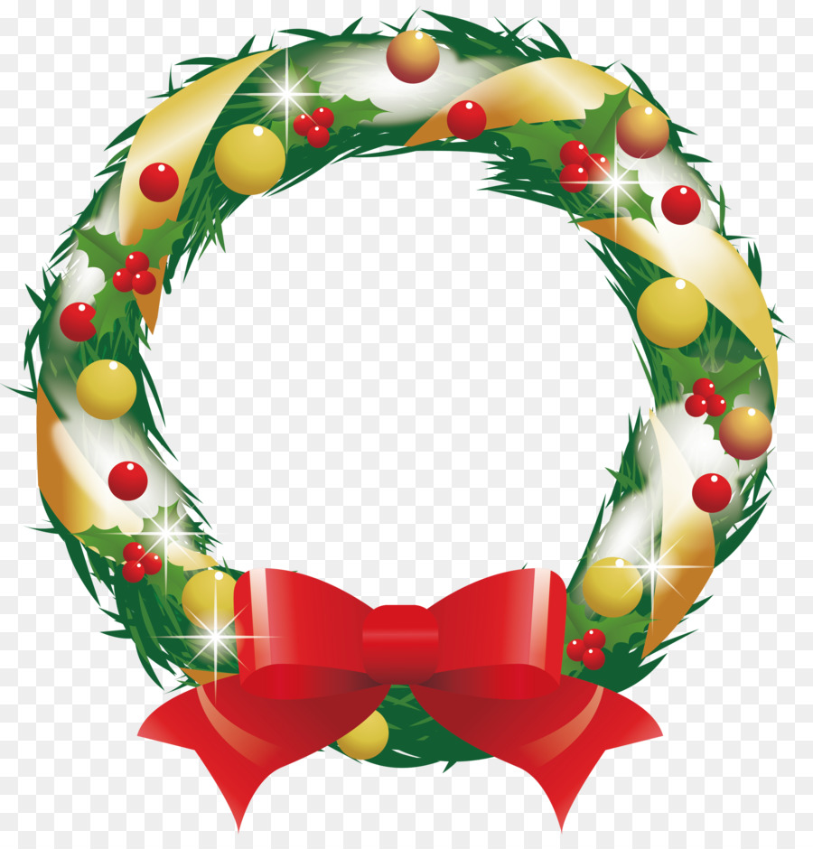 Couronne De Noël，Arc PNG