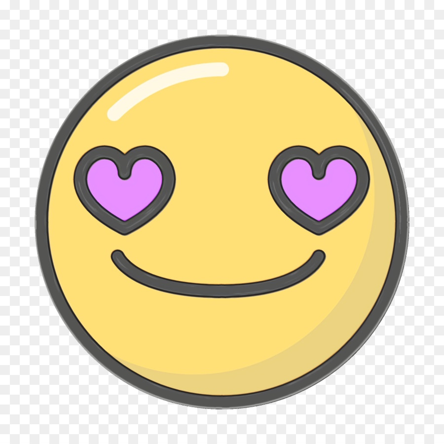 Emoji Yeux De Coeur，Affronter PNG