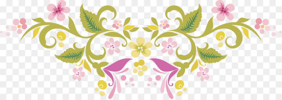 Motif Floral，Conception PNG