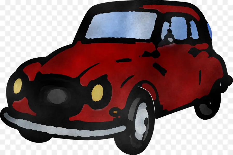 Voiture Rouge，Automobile PNG