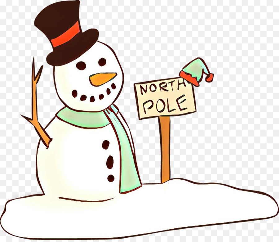 Dessin Animé，Bonhomme De Neige PNG