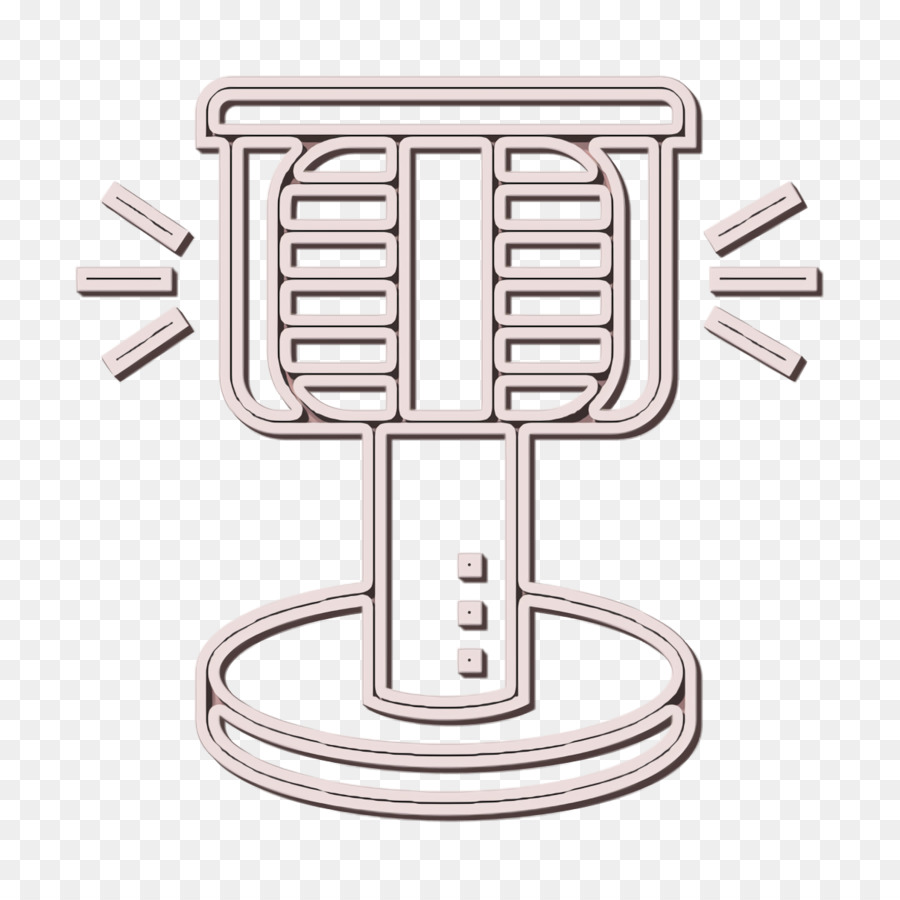 Microphone，Ligne PNG