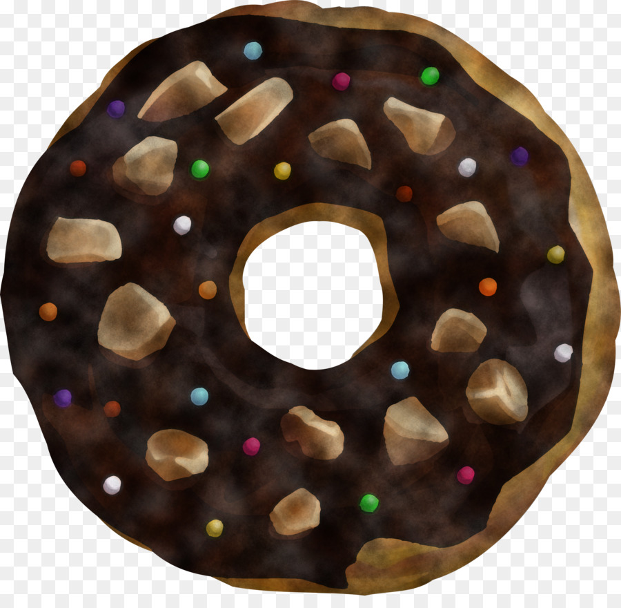 Donut，Chocolat PNG