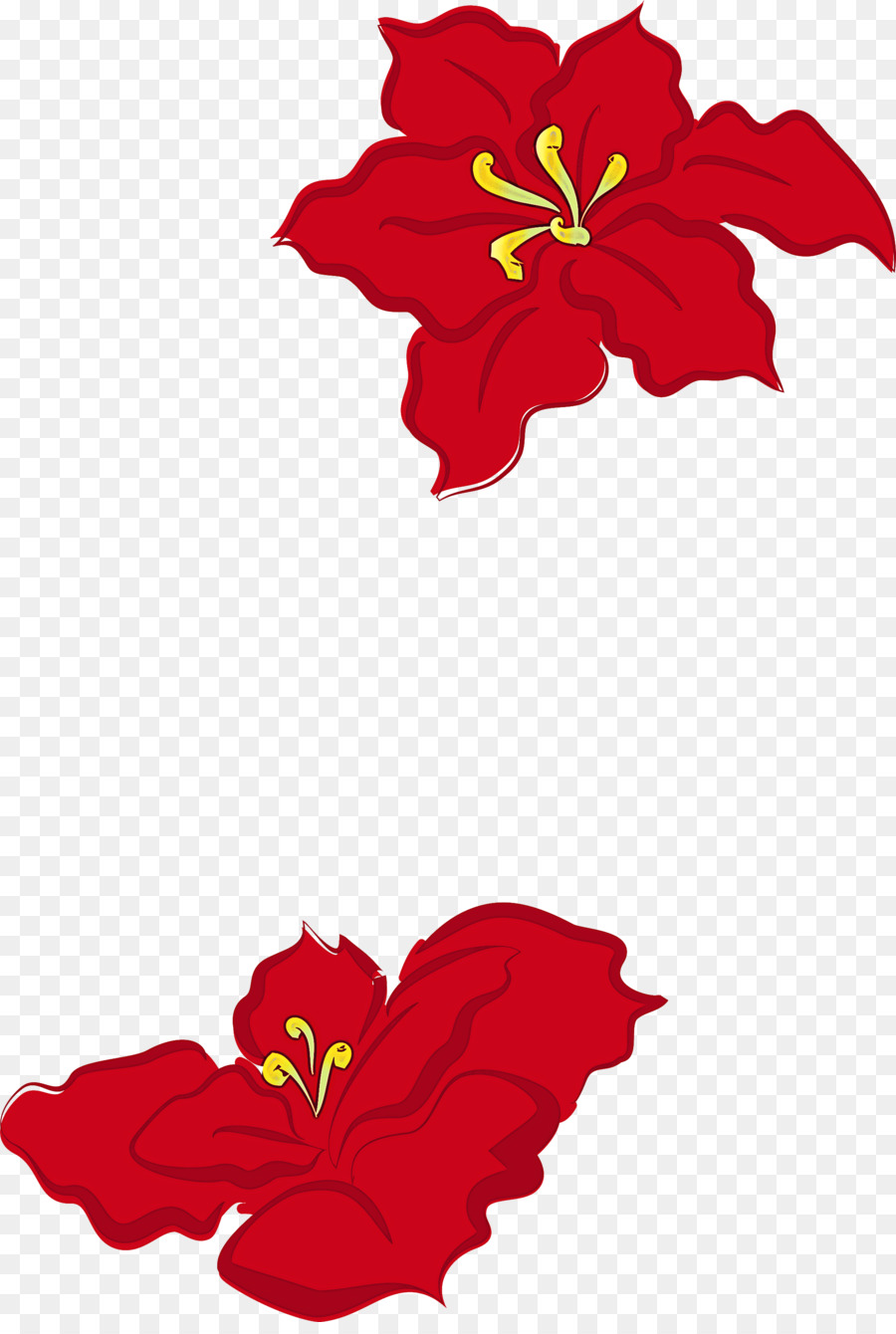 Rouge，Fleur PNG