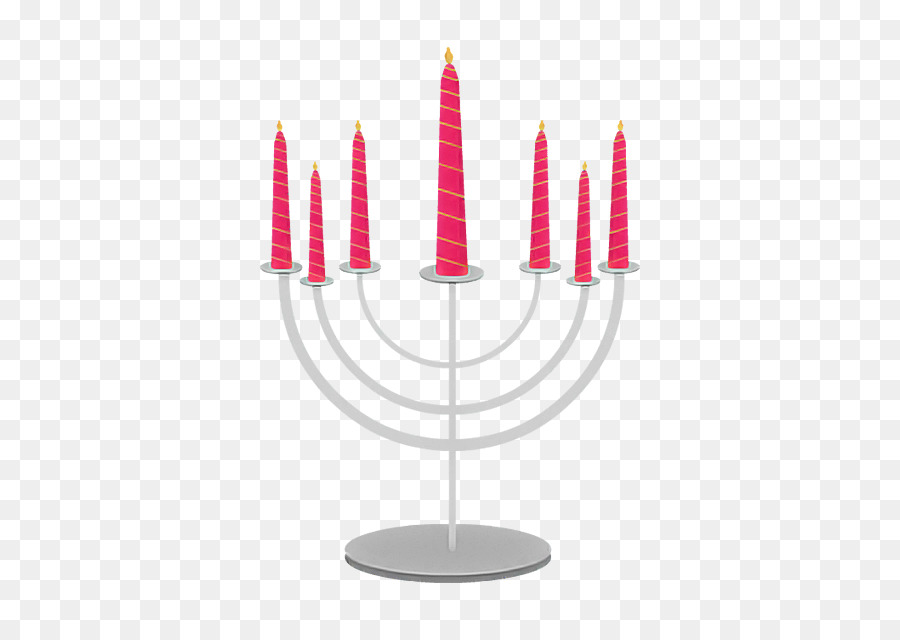 Menorah Avec Bougies，Menorah PNG