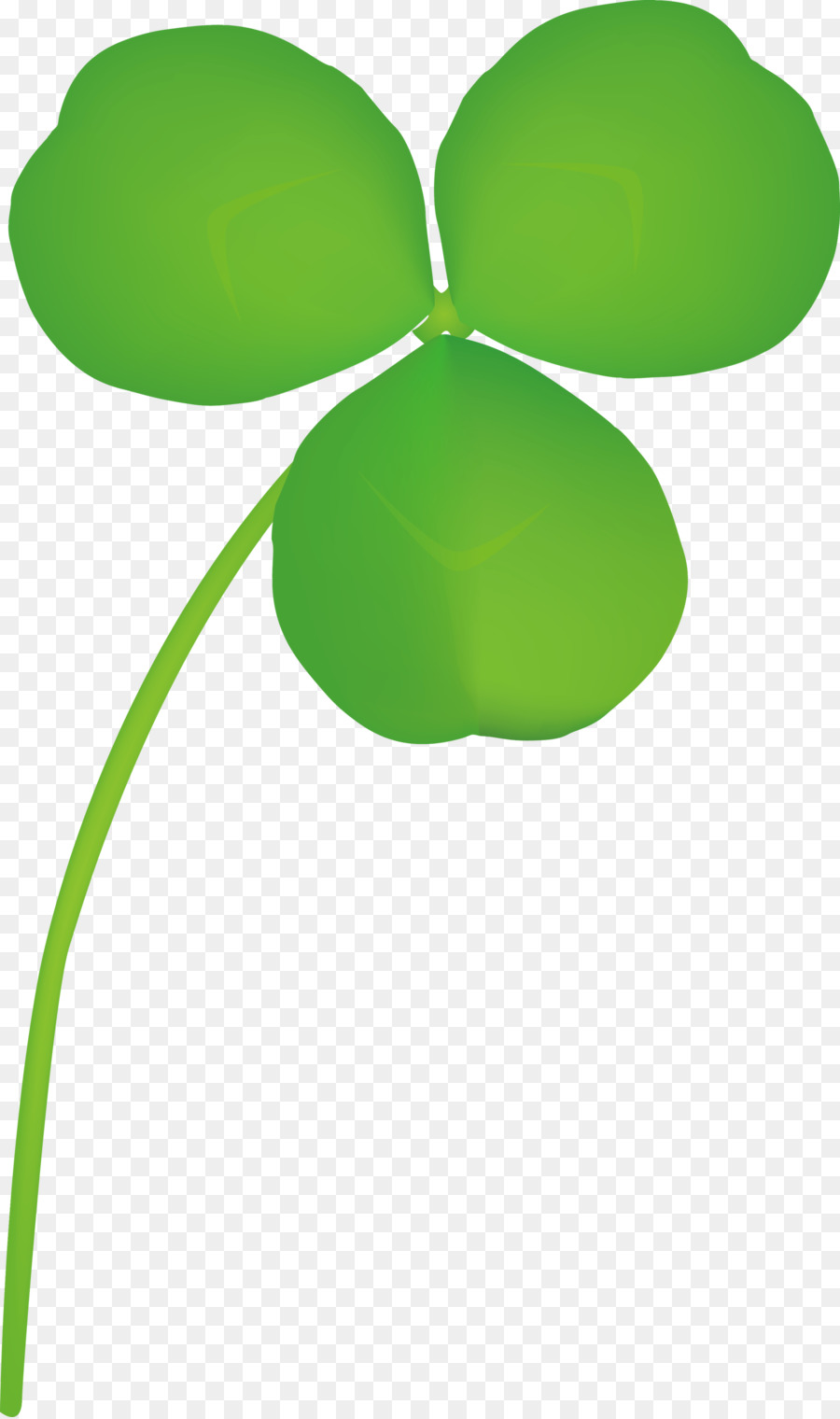 Trèfle à Quatre Feuilles，Vert PNG