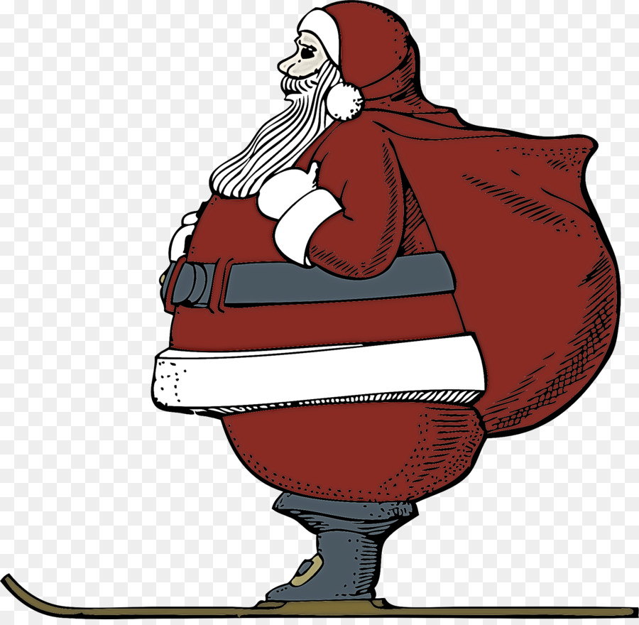 Dessin Animé，Le Père Noël PNG