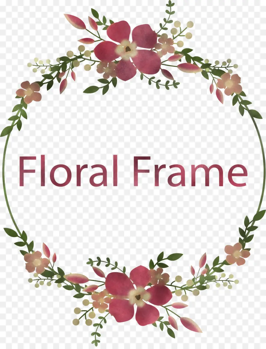 Cadre Floral，Fleurs PNG