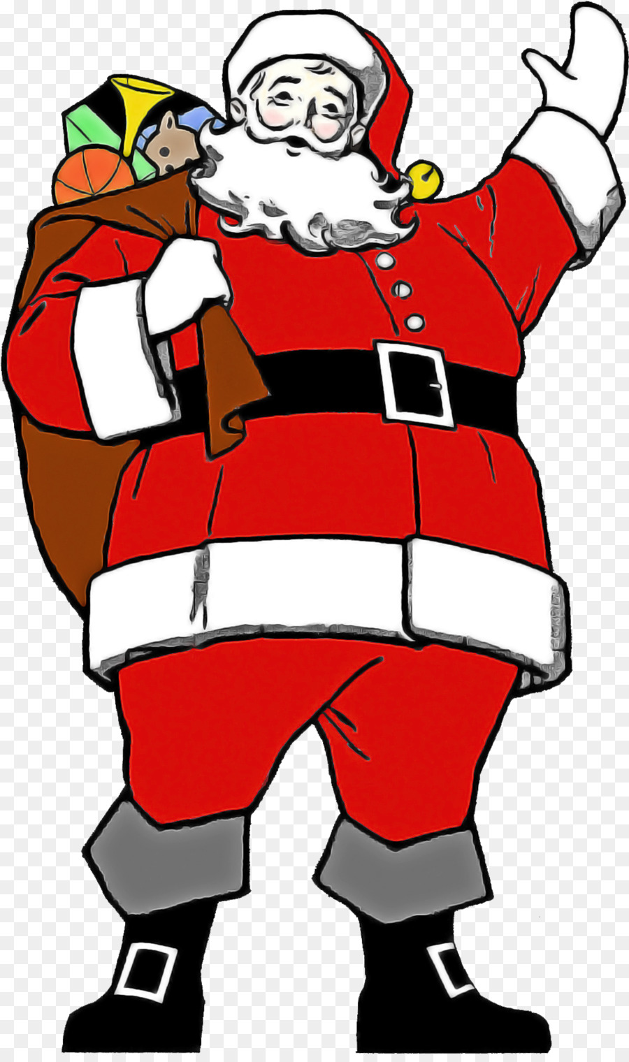 Le Père Noël，Dessin Animé PNG