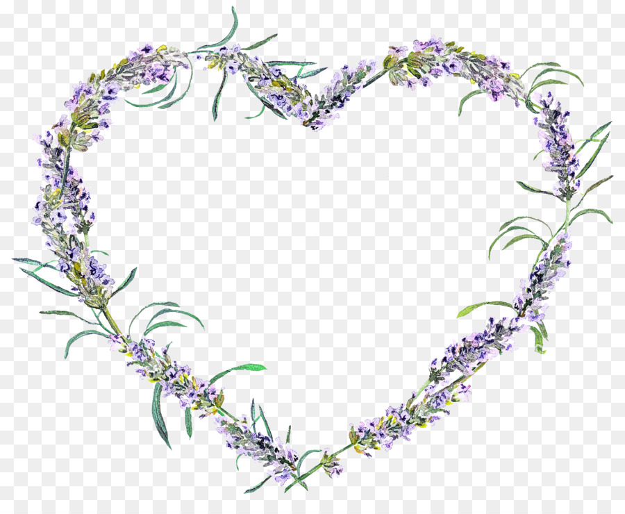 Couronne De Coeur，Fleurs PNG