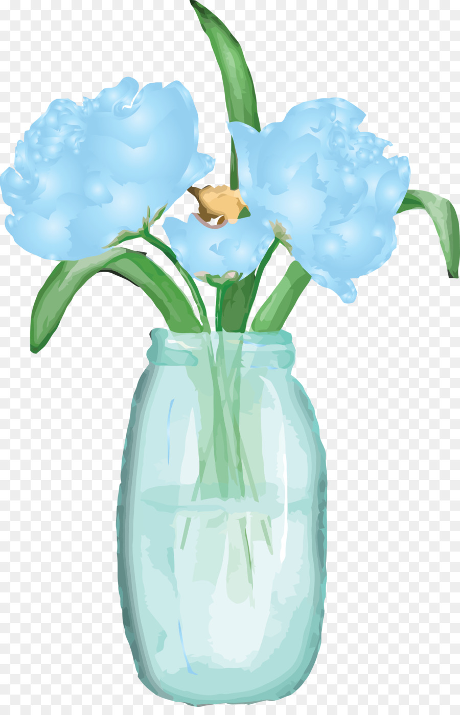 Fleur，Aqua PNG