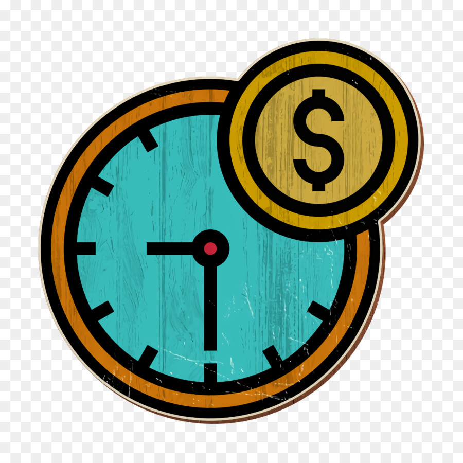 Horloge Et Dollar，Temps PNG