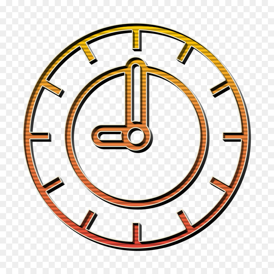 Horloge，Jaune PNG