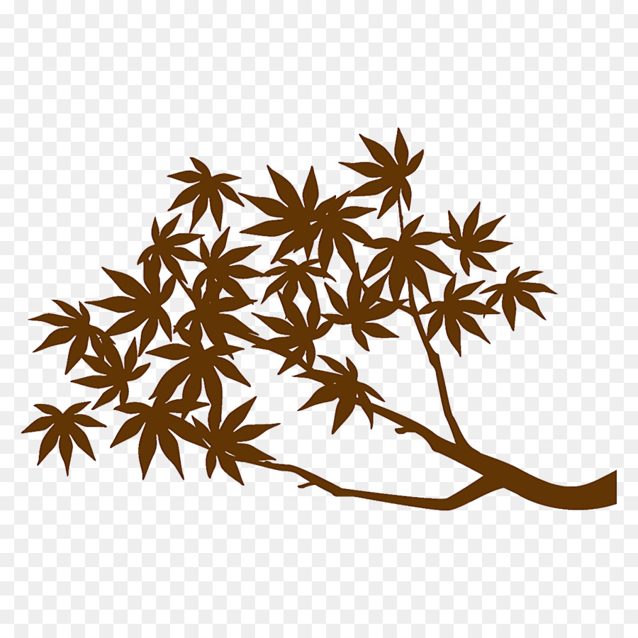 Feuilles Vertes，Bifurquer PNG