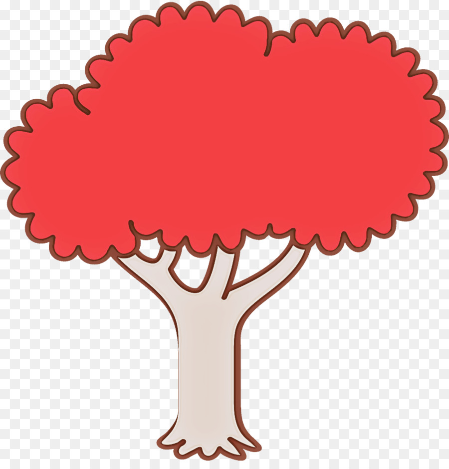 Arbre，Rouge PNG