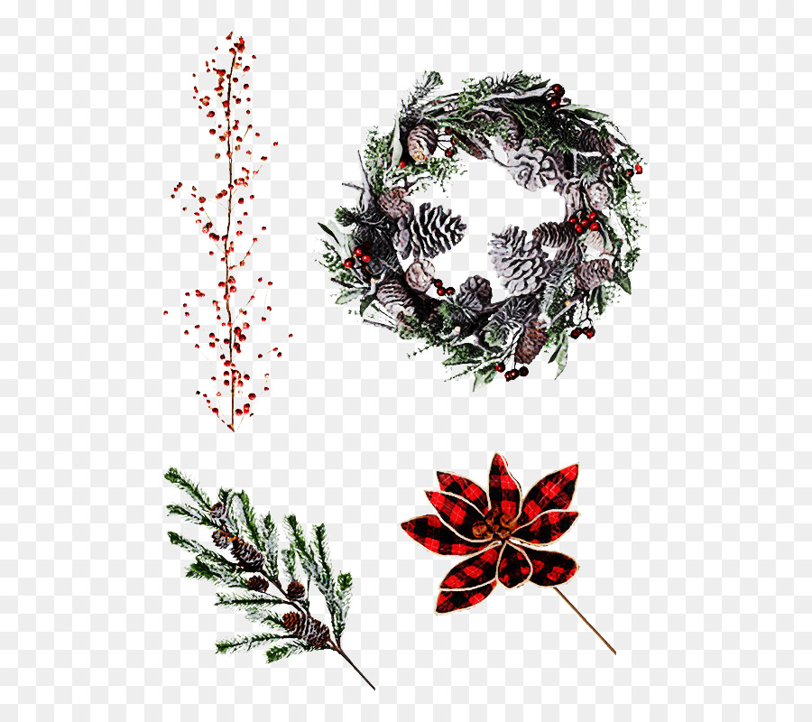 Guirlande De Noël，Pin PNG