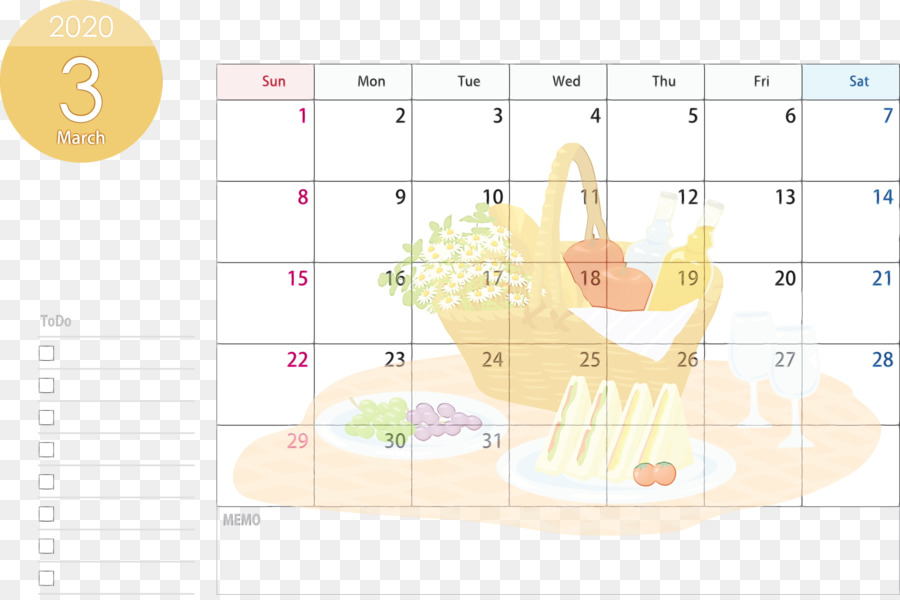 Calendrier De Mars，Mois PNG