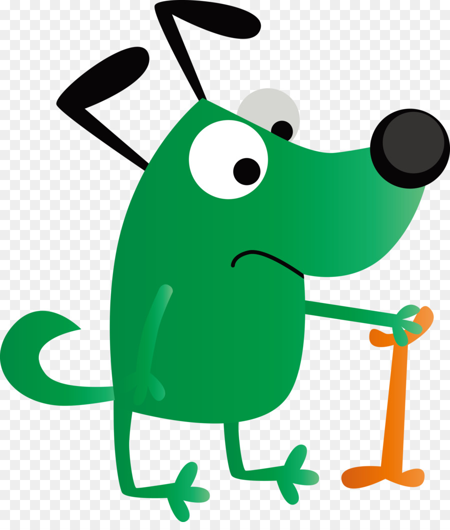 Chien Vert，Dessin Animé PNG