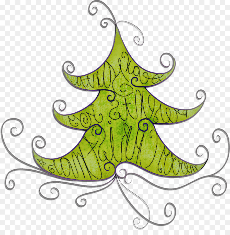 Arbre De Noël Vert，Ornements PNG