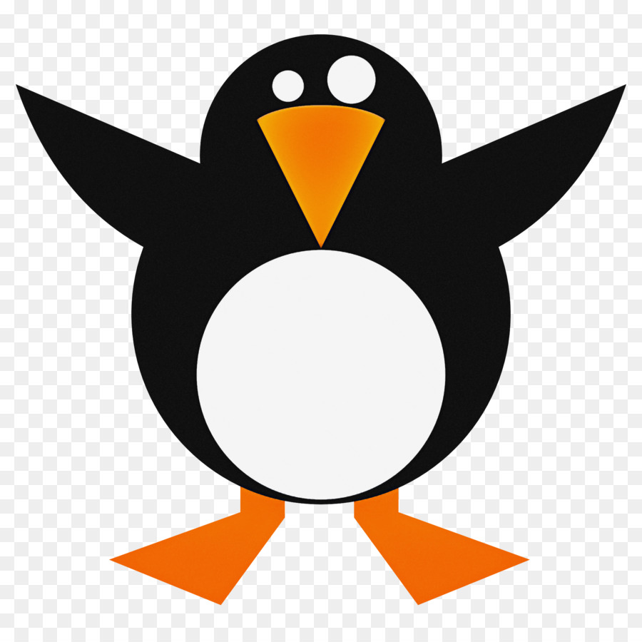 Oiseau De Vol，Pingouin PNG