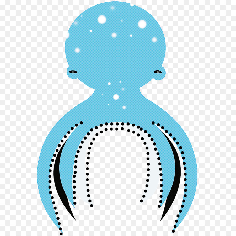 Tête，Turquoise PNG