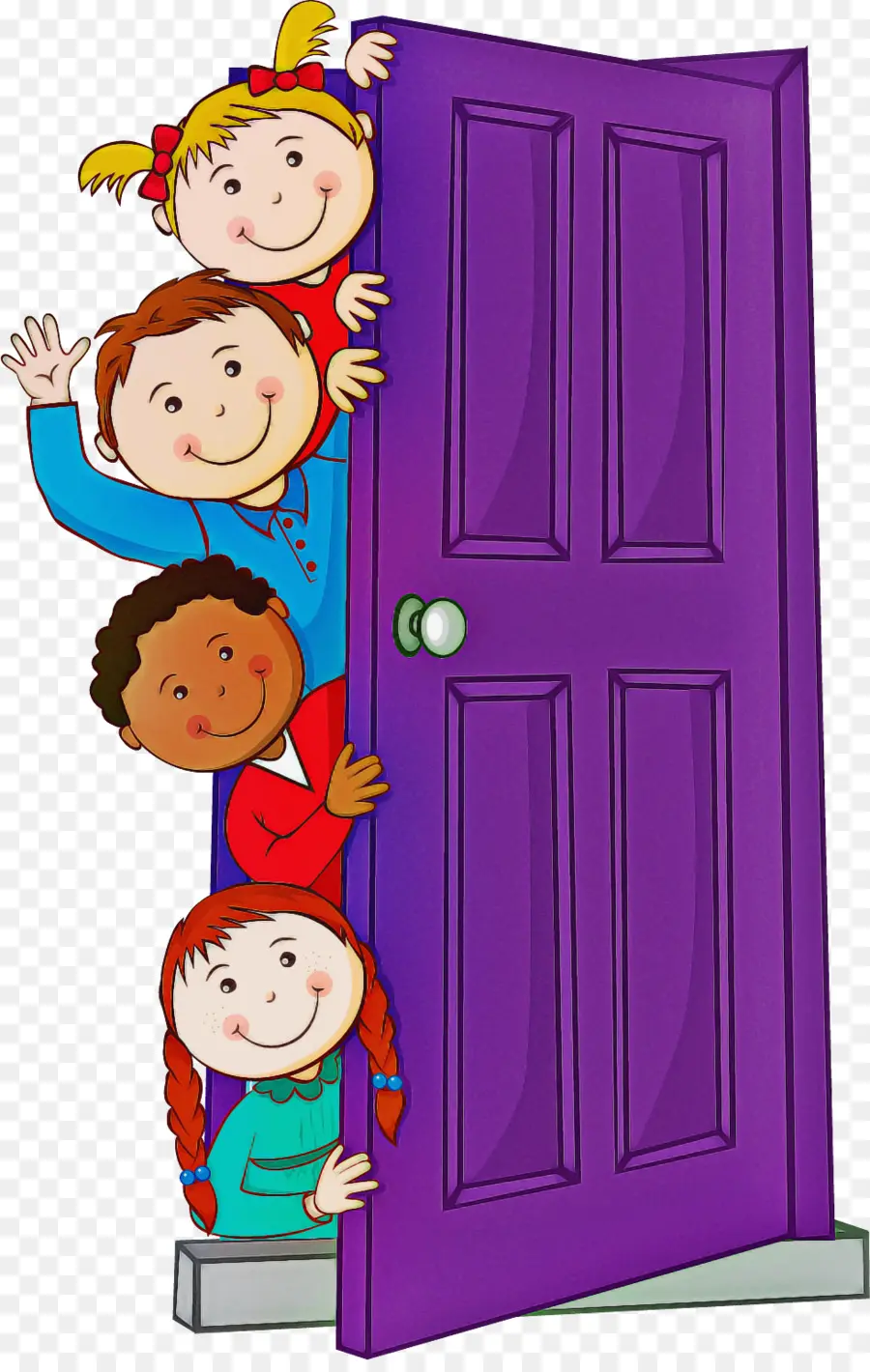 Enfants，Porte PNG