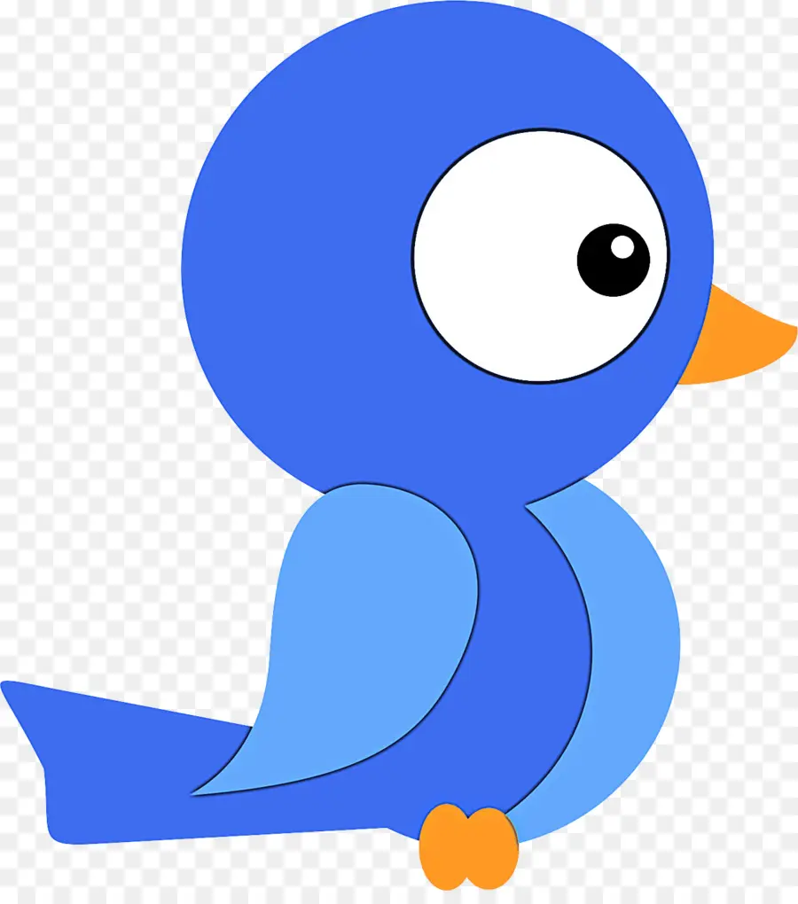 Oiseau Bleu，Dessin Animé PNG