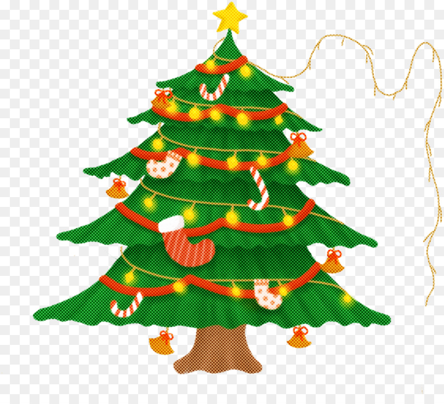 Arbres De Noël，Décorations PNG