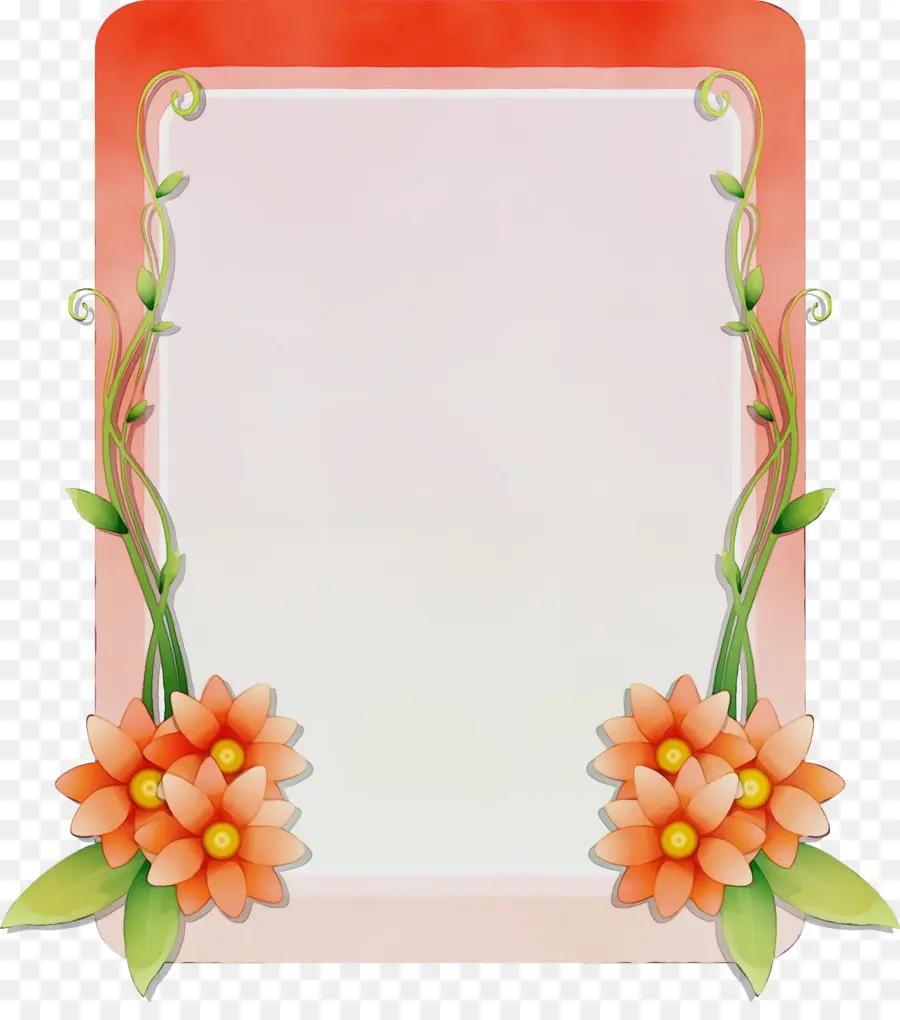 Cadre Floral，Fleurs PNG