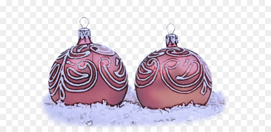 Ornements De Noël Rouges，Boules PNG