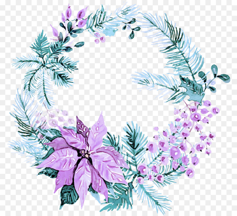 Couronne Florale，Fleurs PNG