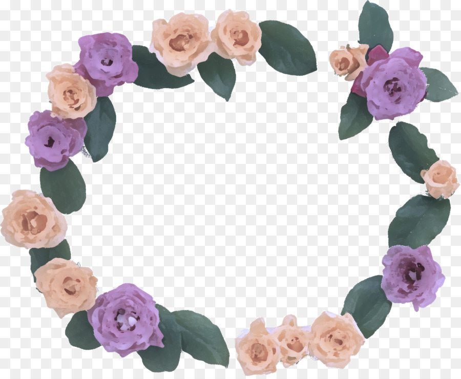 Forme De Coeur，Fleurs PNG