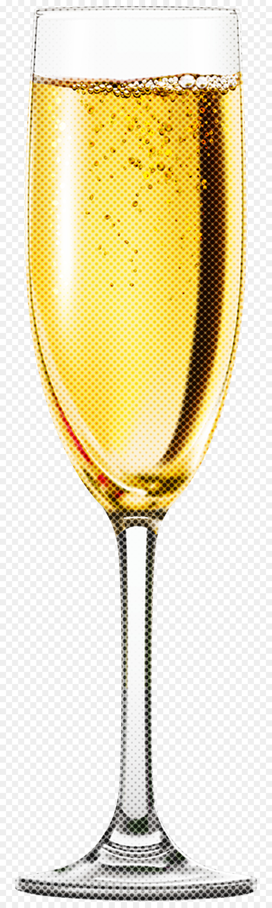 Verre à Champagne，Bulles PNG