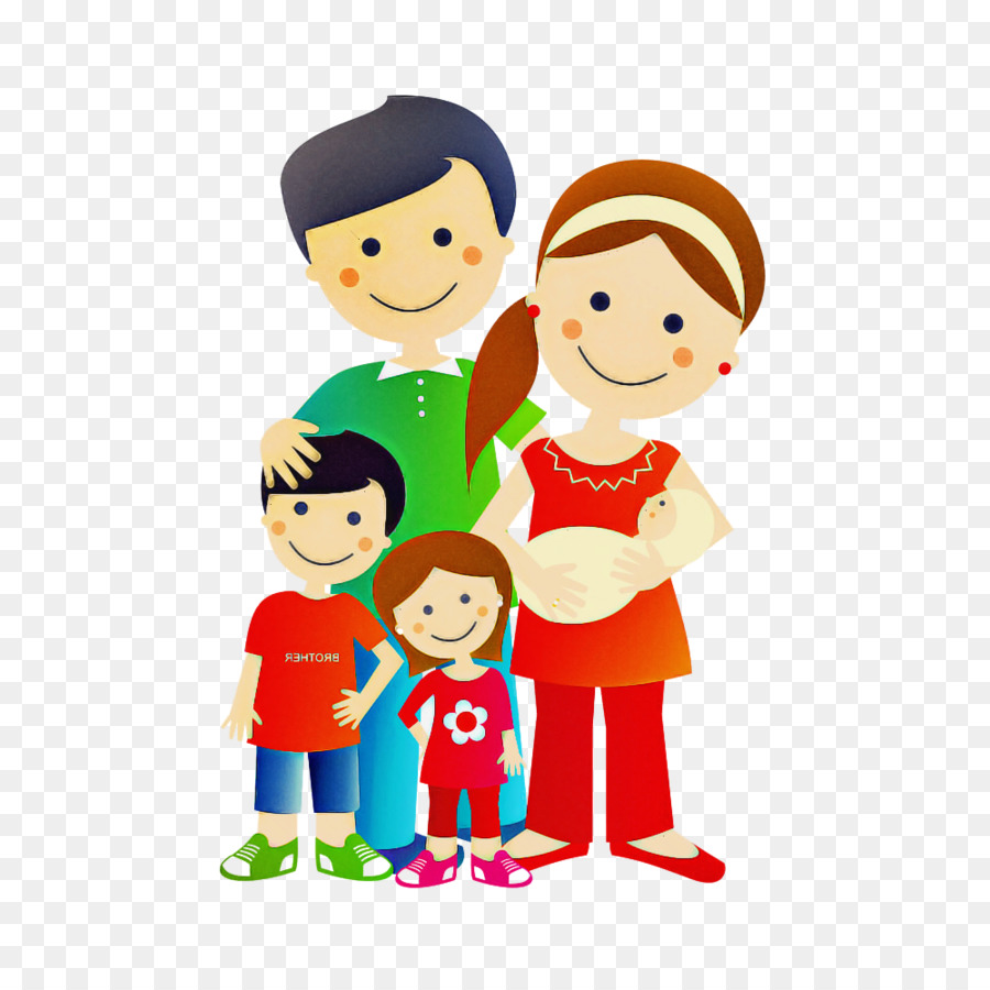 Famille Illustration，Parents PNG