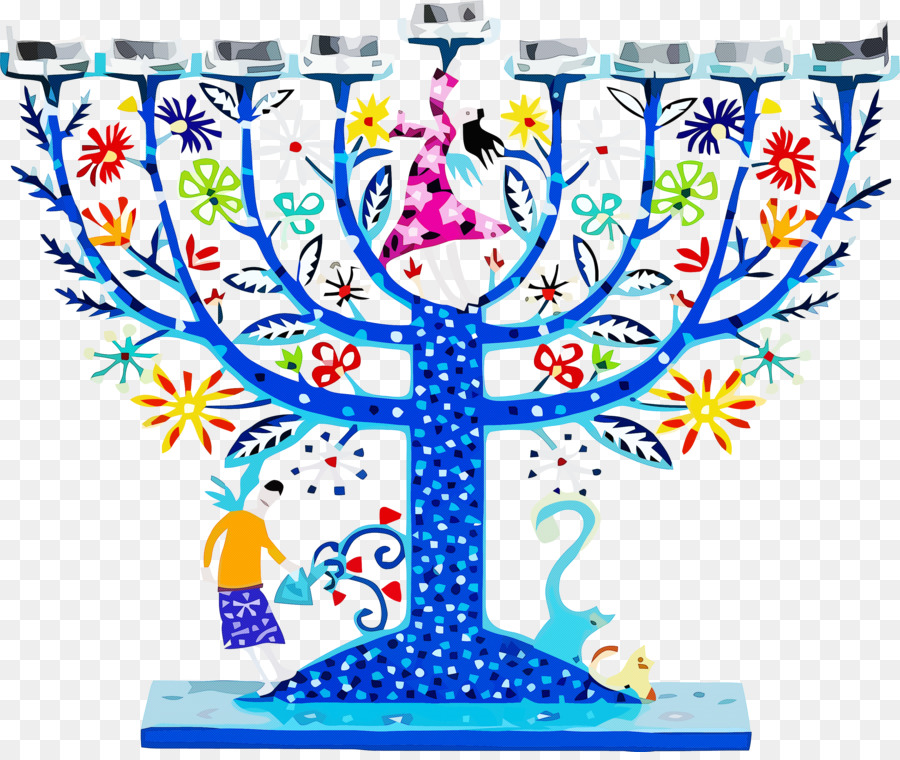 Menorah，Hanoucca PNG