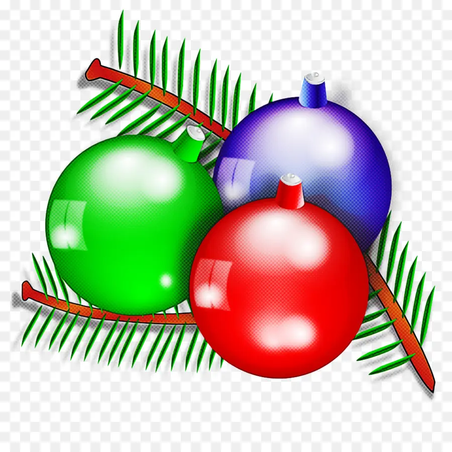 Ornements De Noël，Boules PNG