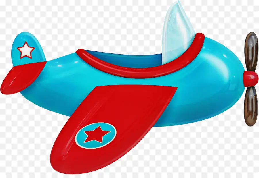 Avion Jouet，Bleu PNG