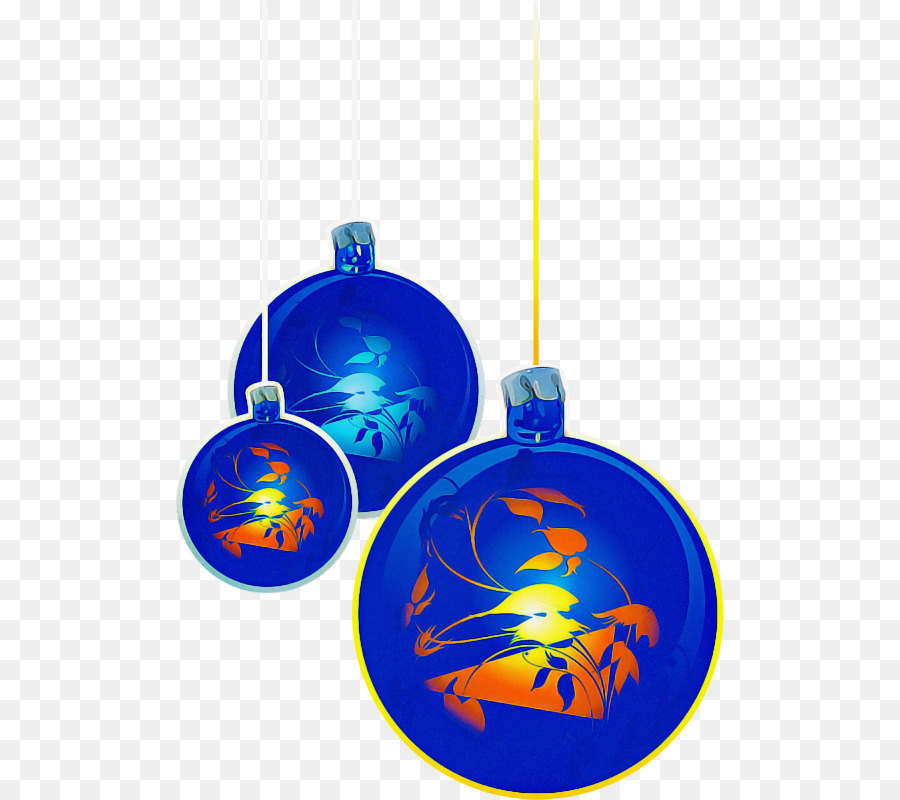 Décorations De Noël，Bleu PNG