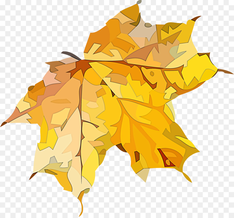 Feuilles Jaunes，Automne PNG