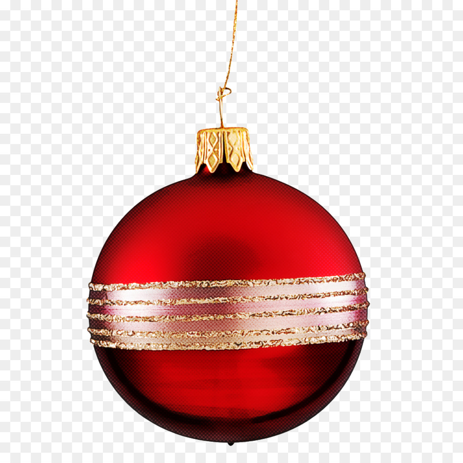 Ornement De Noël，Rouge PNG