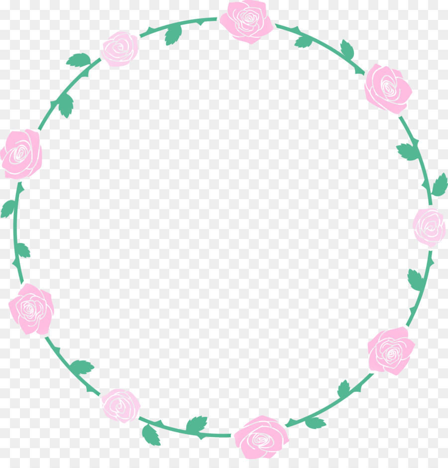 Couronne Florale，Fleurs PNG