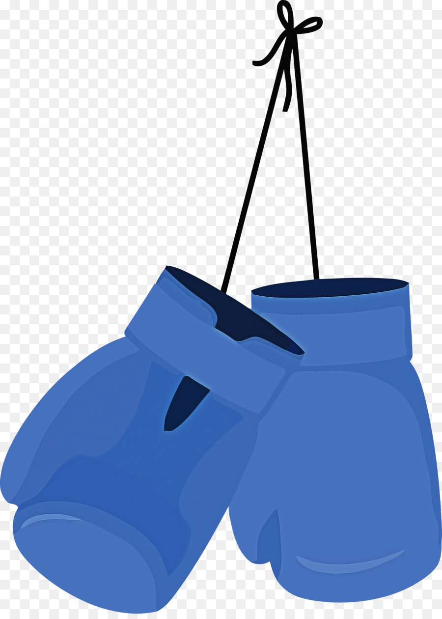 Gants De Boxe，Bleu PNG