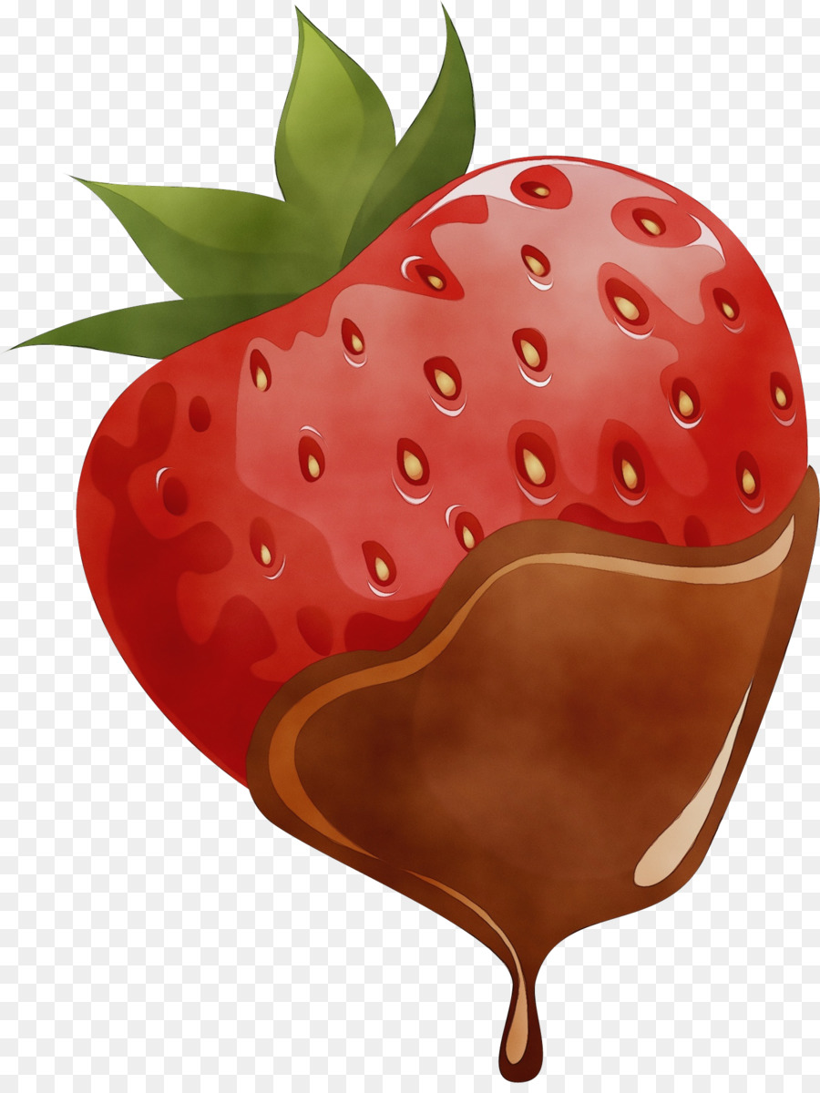 Fraise Enrobée De Chocolat，Dessert PNG