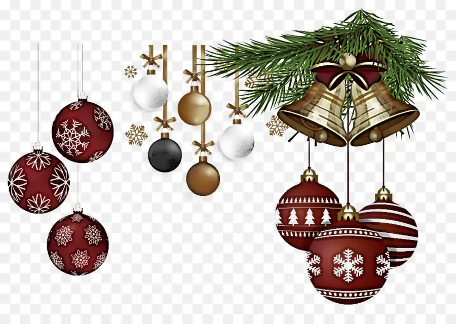 Décorations De Noël，Ornements PNG